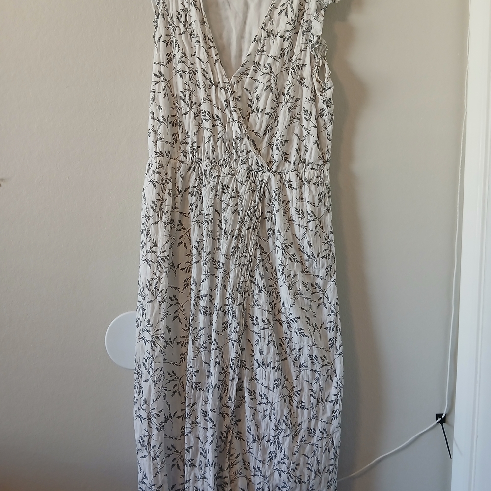 A New Day White and Black Maxi Dress